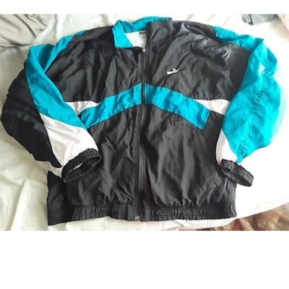 vintage puma windbreaker